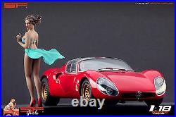 1:18 Ferrari girl figurine VERY RARE ! NO CARS ! for diecast collectors by SF