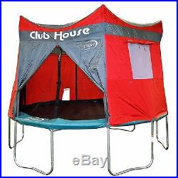 12' Clubhouse Tent Accessory Kit for Propel Trampolines Kids Fun Club House RED