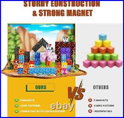 120PCS Minecraft-Like Blocks Lava Build Set STEM Toys for Boys & Girls Ages 3+