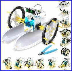 13-in-1 STEM Kit Kids Toy for Boy Girl Teens Solar Robot FOR FUTURE ENGINEERS