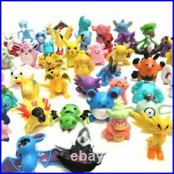 144Pcs Pokemon Toys Lot Action Figure Anime Whole Sale Doll Kids Party Xmas Gift