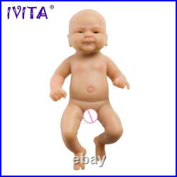 14inch Eyes Opened Silicone Reborn Dolls Born Alive Simulated Boneca Baby Toys