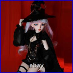 16 1/4 BJD Doll Magic Girl Ball Jointed Doll Full Set Outfit Eyes Hair Hat Toy