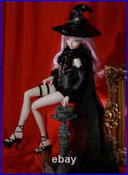 16 1/4 BJD Doll Magic Girl Ball Jointed Doll Full Set Outfit Eyes Hair Hat Toy