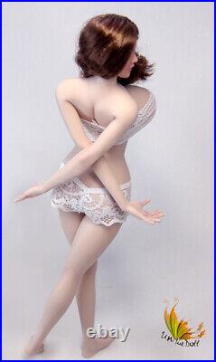 16 UD 5.0 Pale Skin Large Breast Big Bust with Genitals Phicen Female Figure Body