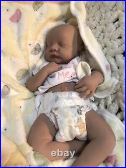 18 Full Body Silicone Reborn Baby Girl Dolls Soft Floppy Newborn 5 lbs+ Infant