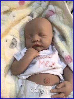 18 Full Body Silicone Reborn Baby Girl Dolls Soft Floppy Newborn 5 lbs+ Infant