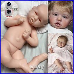 19 Inch Reborn Baby Dolls Girls Kit Unpainted Blank Doll Full Body Solid