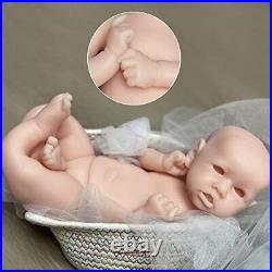 19 Inch Reborn Baby Dolls Girls Kit Unpainted Blank Doll Full Body Solid