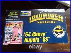 1964 Chevy Impala Ss Rare Lowrider Magazine 1/25 Revell 2004 Unopened Box