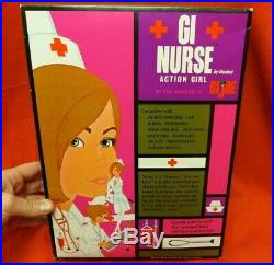 1964 Vintage Gi Joe Joezeta 1967 Gi Nurse Action Girl Never Removed From Box
