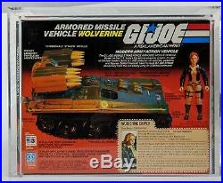 1983 Hasbro GI Joe Wolverine with Cover Girl AFA 85