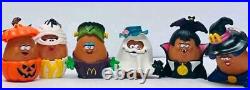 1992 McDonald's Happy Meal Halloween McNugget Nugget Buddies RARE Set Lot