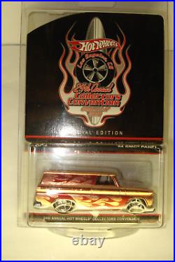 2010 Hot Wheels 24th Annual Collectors Convention 1964 GMC With Case 199 of 1500