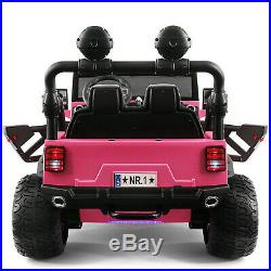 2020 Best Electric Girl Ride On Car Two Seater Truck with Remote Control for Kids