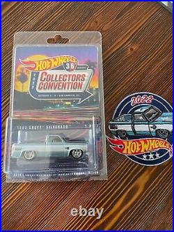 2022 Hot Wheels 36th Convention 1983 Chevy Silverado #3454 Of 6200 With Patch