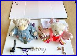 2022 Steiff Hina Doll Holiday Teddy Bear Set Girl's Day Limited Japan Only
