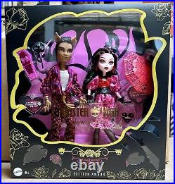 2024 Monster High Howliday Draculaura and Clawd Wolf Edition 2-Pack Love Set