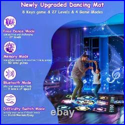 2024 Upgraded Dance Mat Toys for 3-12 Year Old Kids, Electronic Dance Pad wit