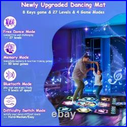 2024 Upgraded Dance Mat Toys for 3-12 Year Old Kids, Electronic Dance Pad wit