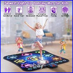 2024 Upgraded Dance Mat Toys for 3-12 Year Old Kids, Electronic Dance Pad wit