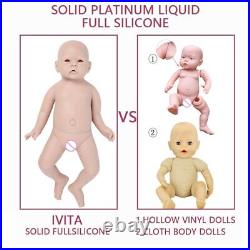 20inch 3800g Silicone Reborn Gils Baby Doll Realistic Like Soft Toys