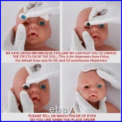 20inch 3800g Silicone Reborn Gils Baby Doll Realistic Like Soft Toys