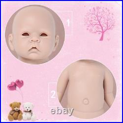 20inch 3800g Silicone Reborn Gils Baby Doll Realistic Like Soft Toys