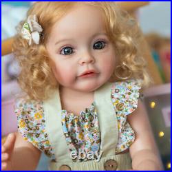 22 Reborn Girl Dolls Lifelike Newborn Baby Dolls Silicone Vinyl Toddler Toys