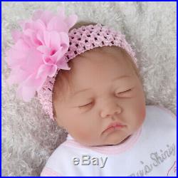 22Twins Girl+Boy 2pcs Reborn Baby Doll Newborn Vinyl Silicone Handmade Kids Toy