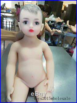 22lb 11 Reborn baby girl doll TOY for child solid Body Soft Silicone 31/80cm