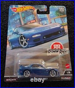 23 Hot Wheels Premium Car Culture Set Ronin Run COMPLETE With Chase 0/5