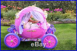 24 Volt Disney Princess Carriage Ride-On for Girls by Dynacraft