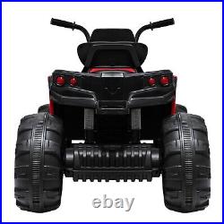 24V Kids Ride-On ATV Off-Road Quad Car Electric Ride Toy 5mph with Bluetooth LED