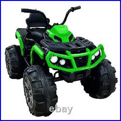 24V Kids Ride-On ATV Off-Road Quad Car Toy Electric Car with2 Speeds Bluetooth LED