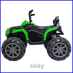 24V Kids Ride-On ATV Off-Road Quad Car Toy Electric Car with2 Speeds Bluetooth LED