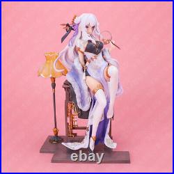 2ps 24CM Cheongsam Girl Anime Figure PVC Toy No box, as Gifts, New