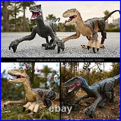 3 Pieces Walking Roaring Dinosaur Toys Simulation Dinosaur Robot Boys Girls