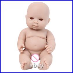 30cm 1100g 100% Full Silicone Reborn Baby Dolls Unpainted soft DIY Blank Toys
