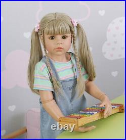 39 Big Size Reborn Toddler Dolls Lifelike Girl Standing Todddler Baby Model Toy