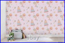 3D Colourful Toy Wallpaper Wall Mural Removable Self-adhesive 559
