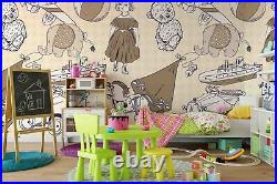 3D Dolls Toys Pattern Wallpaper Wall Mural Removable Self-adhesive Sticker 45