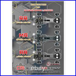 3Racing 1/10 Sakura D6 Sport Fibre Glass Version 2WD # KIT-SAKURA D6S Belt UMR