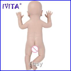 46cm(18inch) 3000g Silicone Realistic Reborn Baby Doll Unpainted DIY Blank Toys
