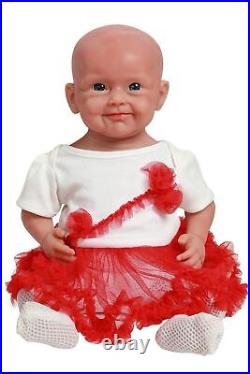 48cm(19inch)4.46KG Full Body Silicone smile Eyes Opene Reborn Dolls Toy for Girl