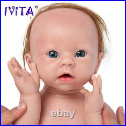 48cm 3700g Silicone Reborn Dolls Realistic Skin Soft Girl Doll for Children Toys