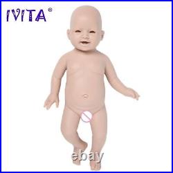 51cm(20inch) 4000g Full Body Soft Silicone Reborn Baby Doll Unpainted DIY Toys