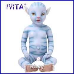 51cm 2900g 100% Full Silicone Reborn Dolls Realistic Girl Baby Toys for Children