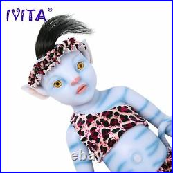 51cm 2900g Full Silicone Reborn Dolls Realistic Eyes Opened Soft Doll Toys Girl