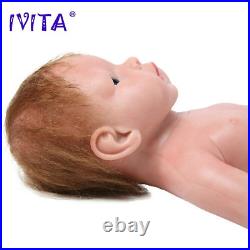 51cm 3.2kg Realistic Silicone Reborn Doll Full Silicone Girl Toys for Children